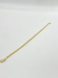 Bracciale mille luci color oro 4mm