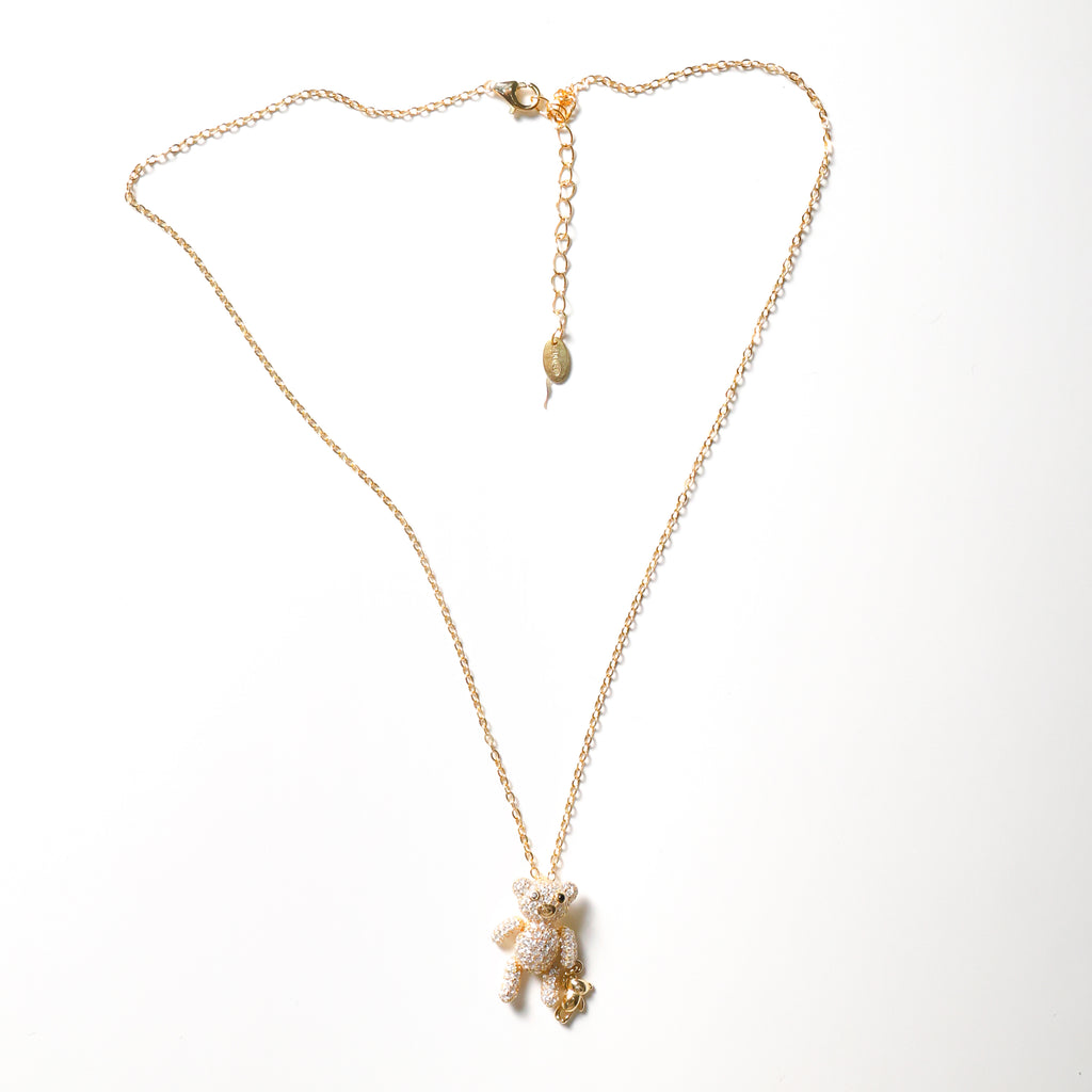 Collana in argento orsetto