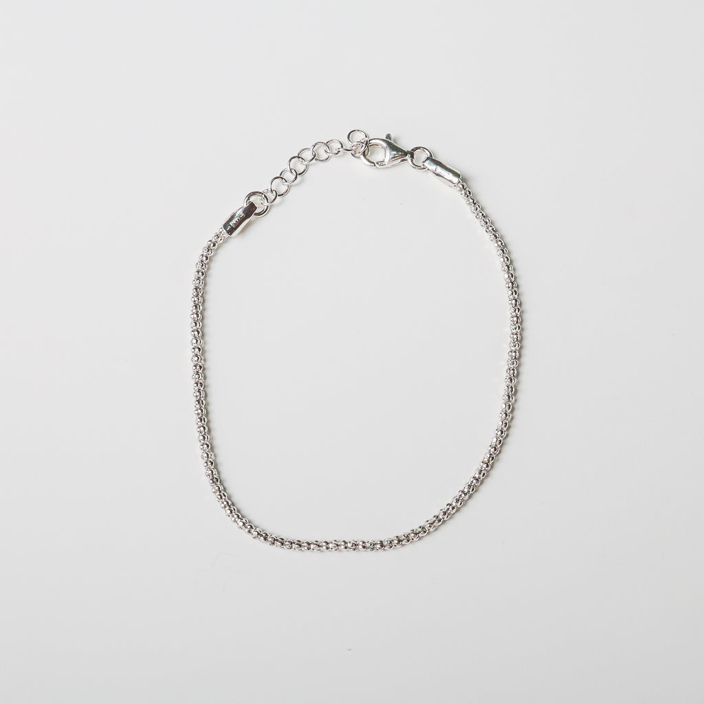 Bracciale in argento palline