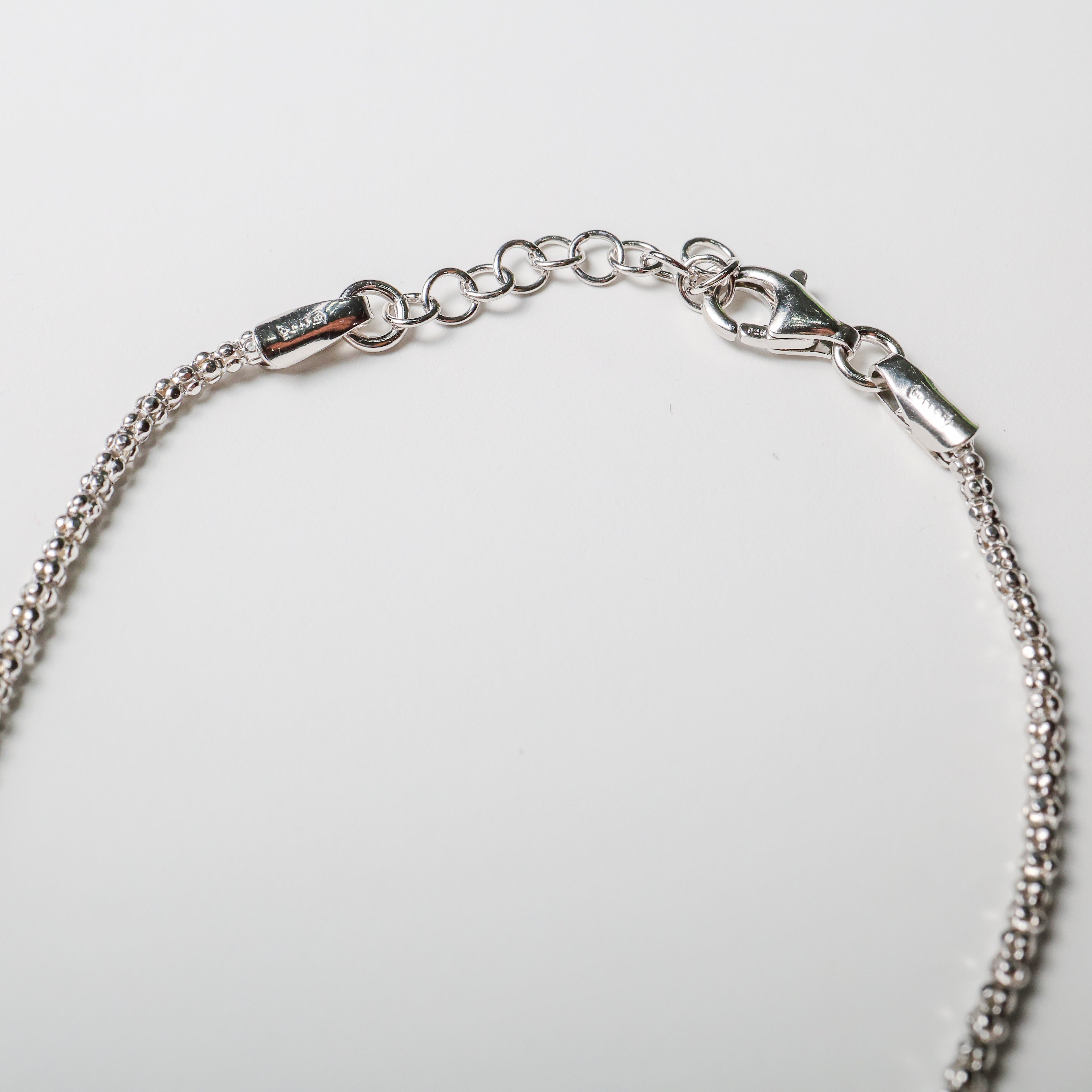 Bracciale in argento palline