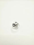 Anello cuore con pietra bianca e zirconi in argento 925