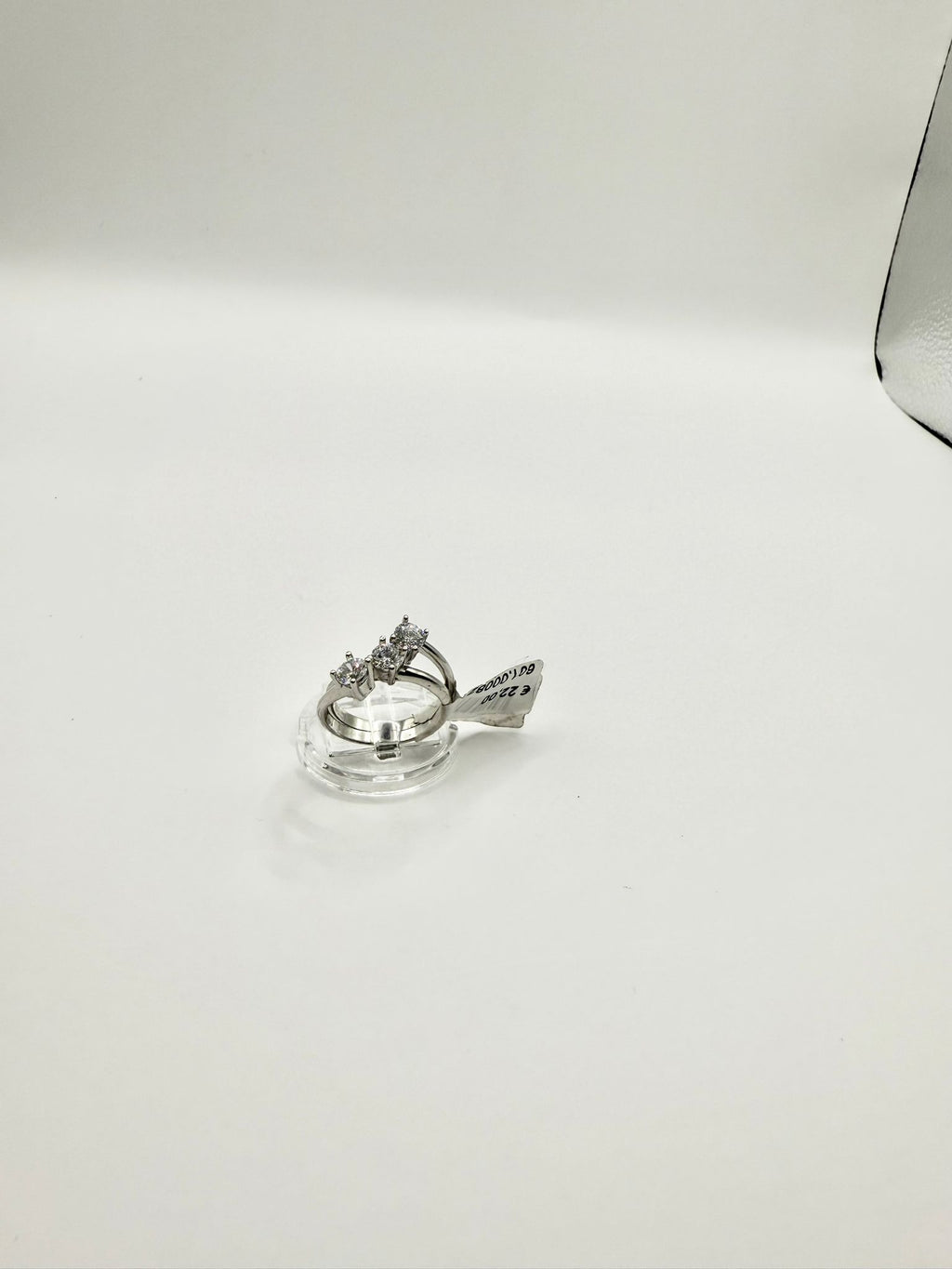 Anello lavorazione doppio trilogi in argento 925