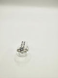 Anello solitario in argento 925