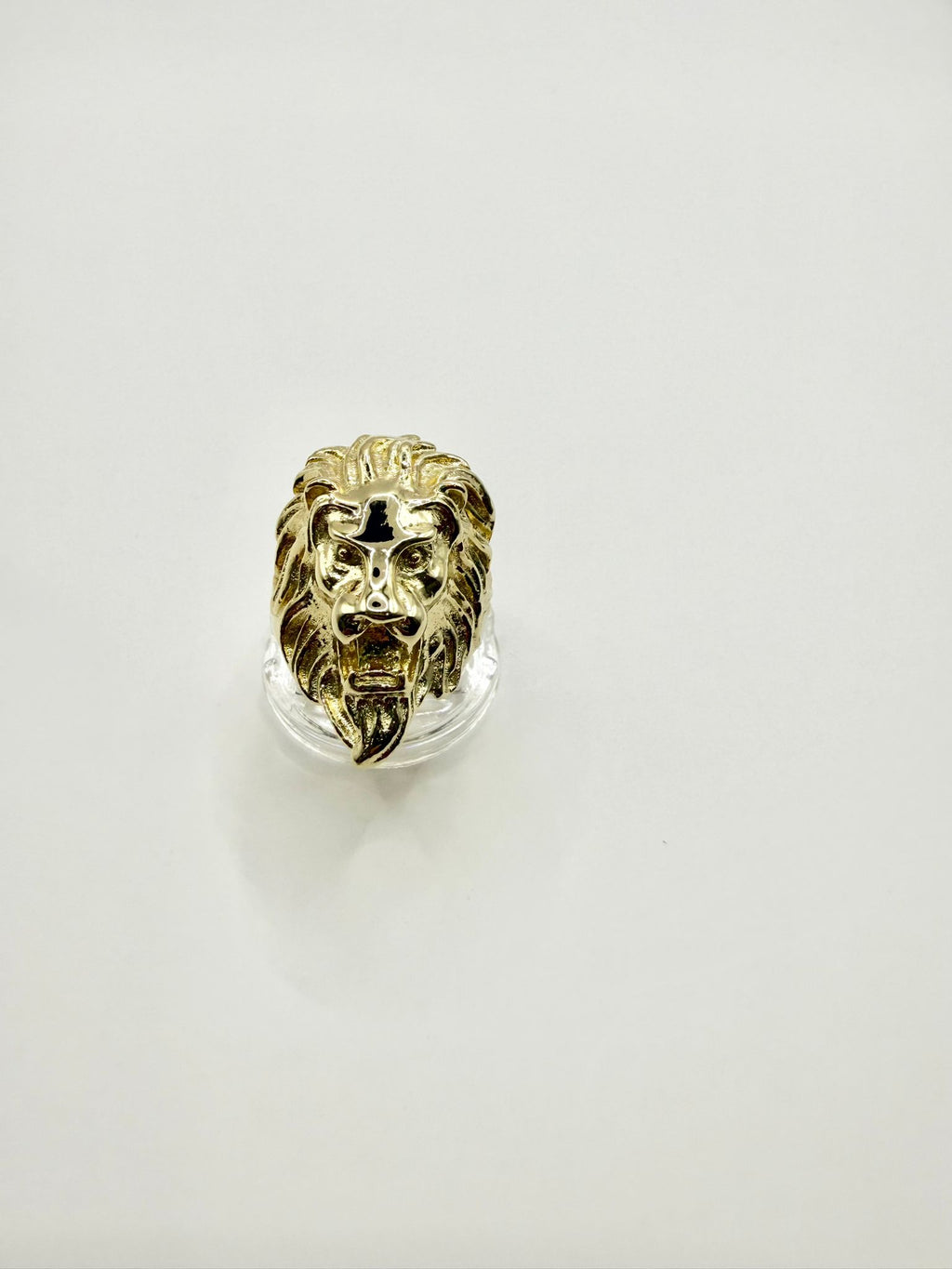 Anello uomo testa di leone in argento 925