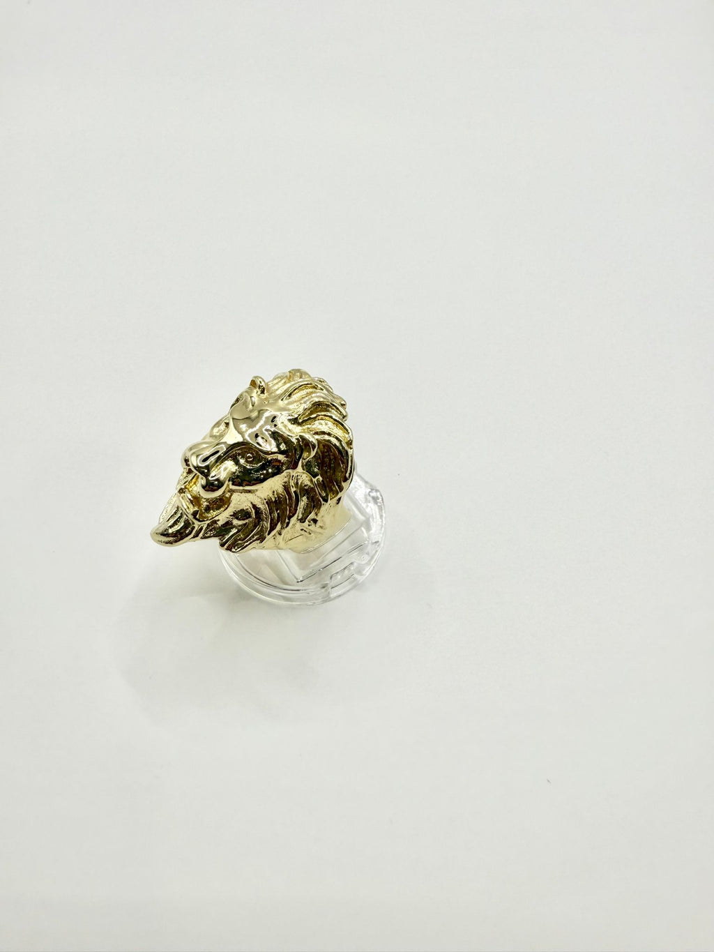 Anello uomo testa di leone in argento 925