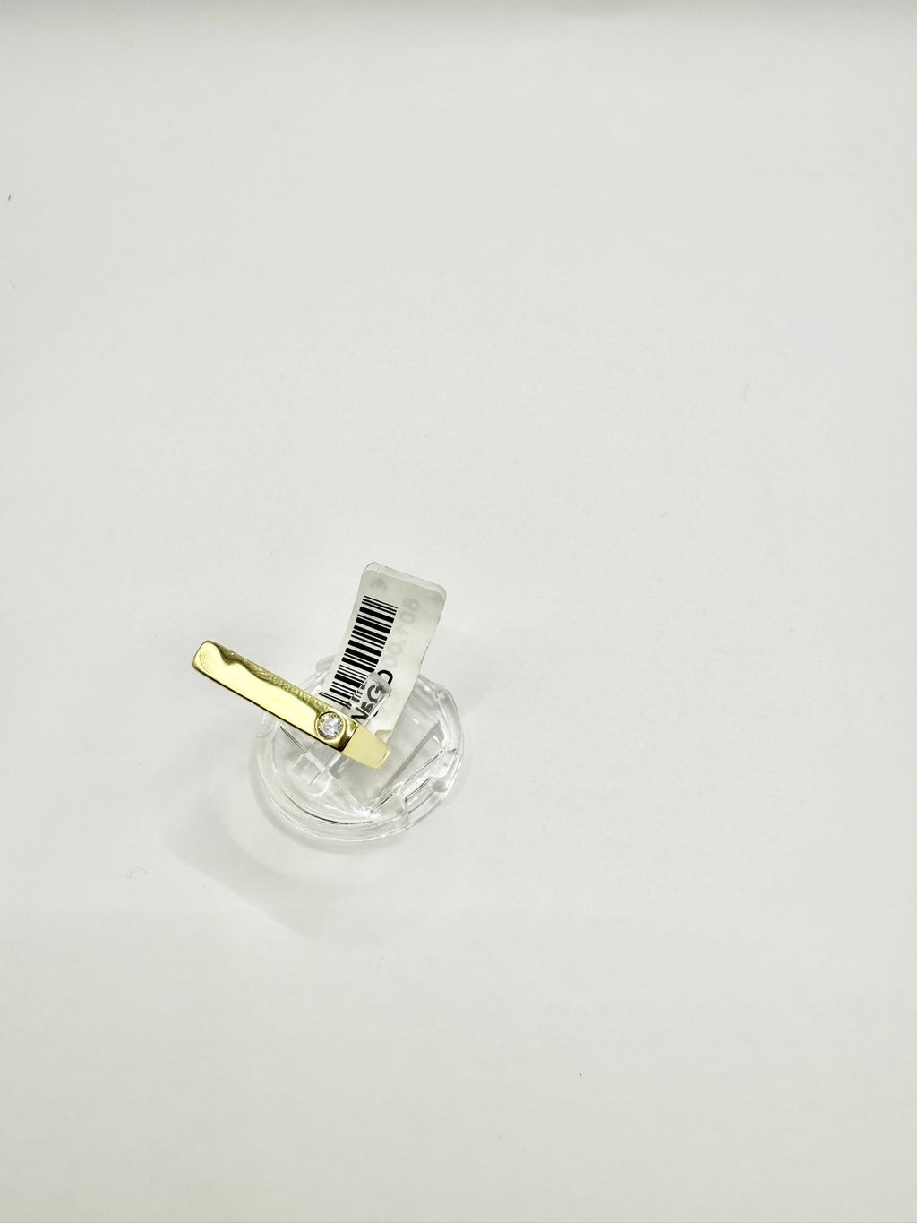 Anello uomo con brillantino in argento 925