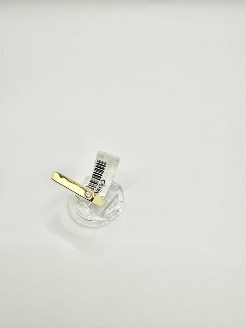 Anello uomo con brillantino in argento 925