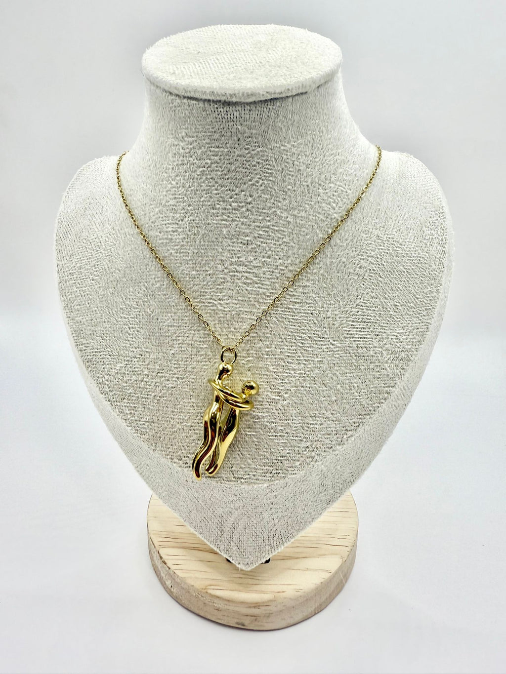 Collana abbraccio gold