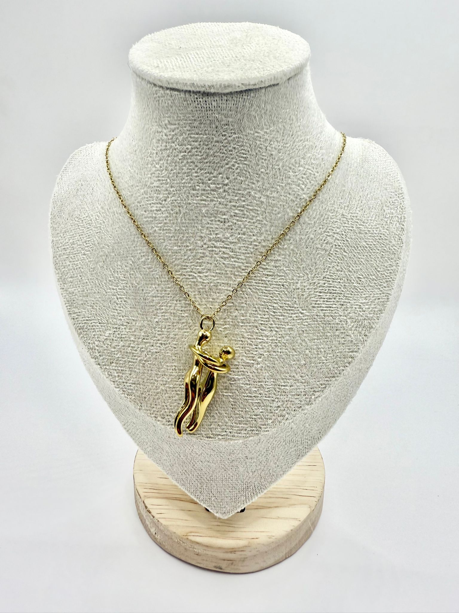 Collana abbraccio gold