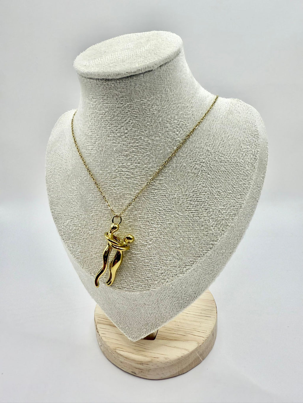 Collana abbraccio gold