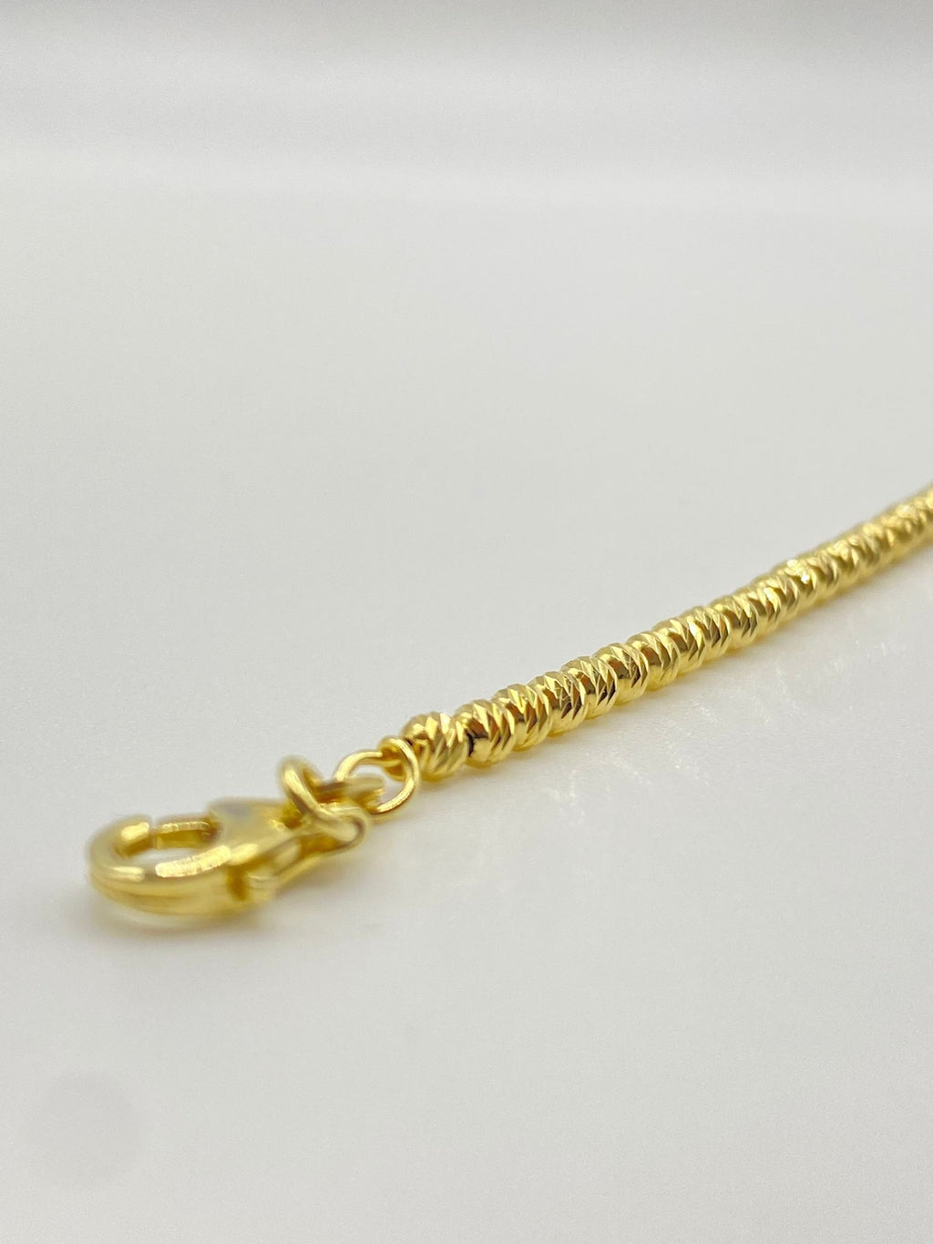 Bracciale mille luci color oro 5mm